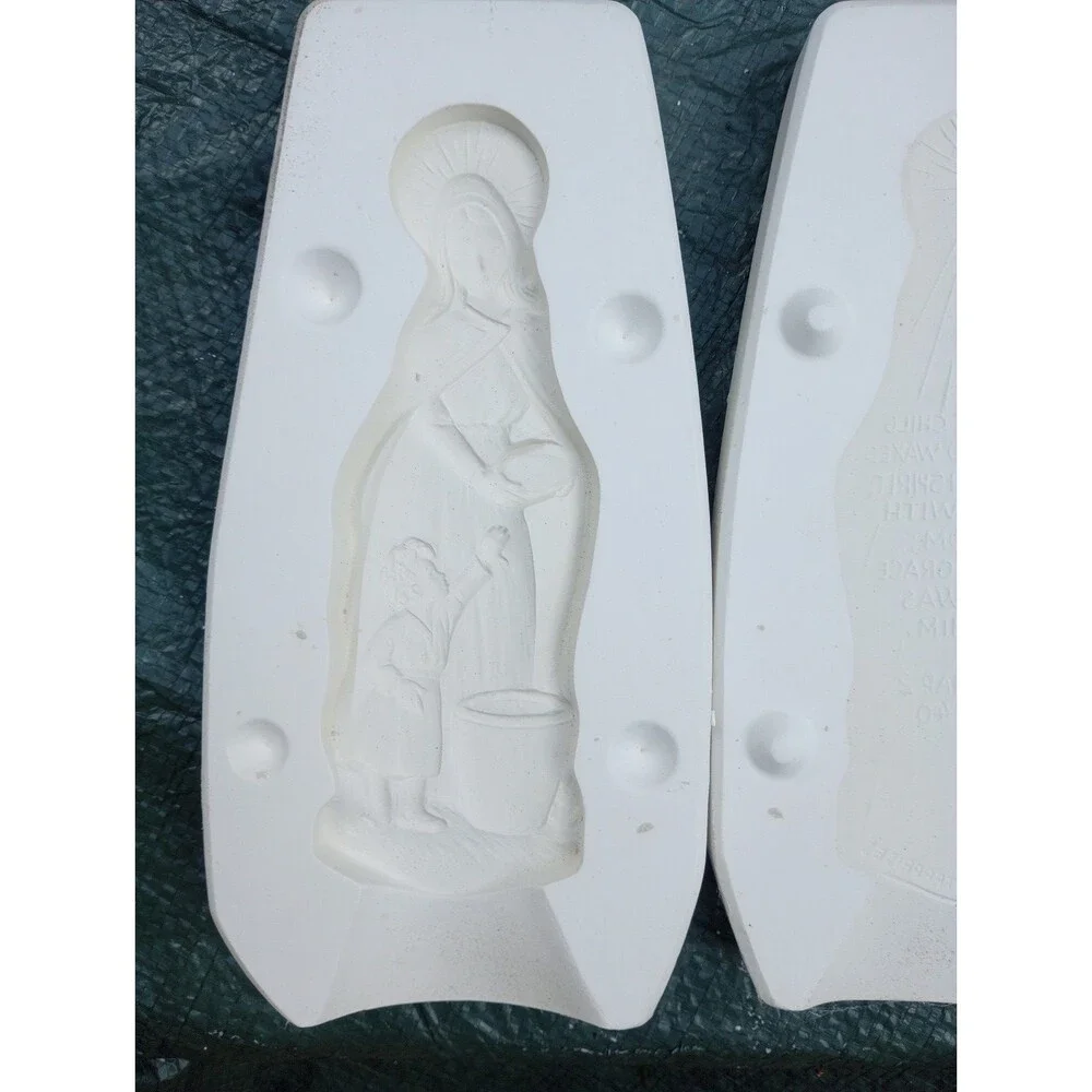 Duncan Bible Verse Slip Mold DM-648 (Verse focused on Christ)